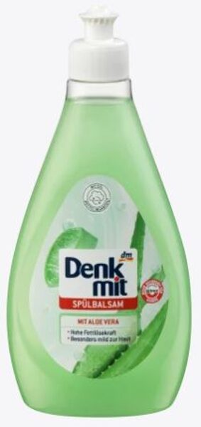 Denkmit trauku mazgājamais līdzeklis balzāms ar alveju, 500 ml