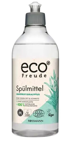 eco Freude trauku mazgāšanas līdzeklis ar greipfrūtu un eikaliptu smaržu, 500ml