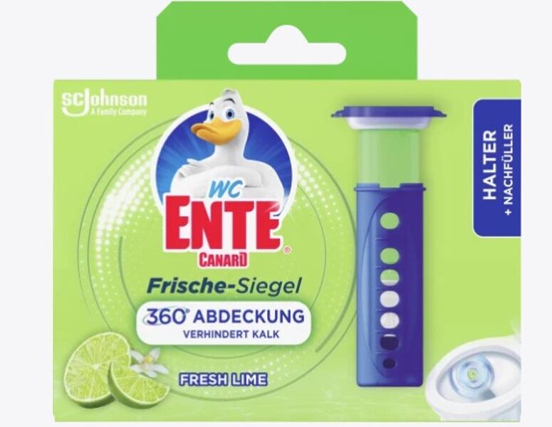 WC-Ente svaiguma zīmogi, starta komplekts,ar laima aromātu,1 gb.