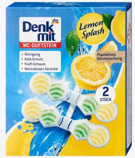 Denkmit tualetes bloks, Lemon Splash, 2 gb