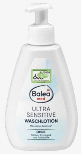 Balea med roku mazgāšanas losjons Ultra Sensitive, 300 ml