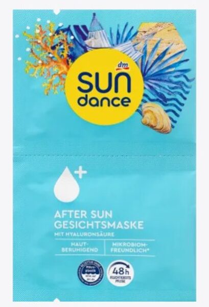Sundance After Sun intensiv pēcsauļošanās sejas maska 2x7,5 g