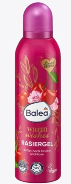 Balea skūšanās želeja Warm Wishes, 200 ml