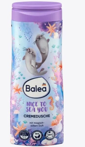 Balea krēmveida dušas želeja Nice to Sea you, ar maģisku saldenu smaržu 300 ml