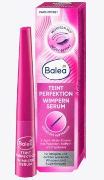 Balea skropstu serums Teint Perfektion, ar peptīdiem, kofeīnu un hialuronskābi