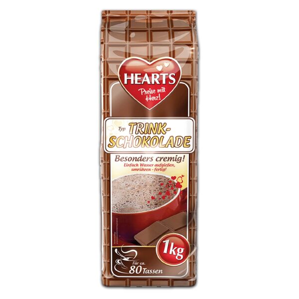 Hearts šokolādes dzēriens 1 kg