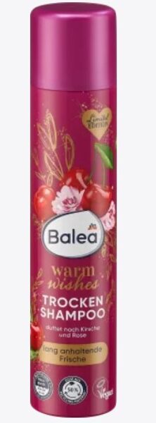 Balea sausaus šampūns Warm Wishes, 200 ml