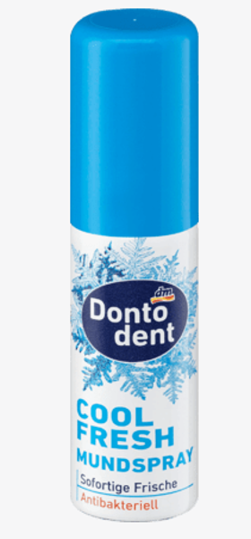 Dontodent mutes dobuma sprejs 15 ml,  antibakteriāls