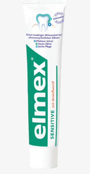 Elmex zobu pasta Sensitive, 75ml
