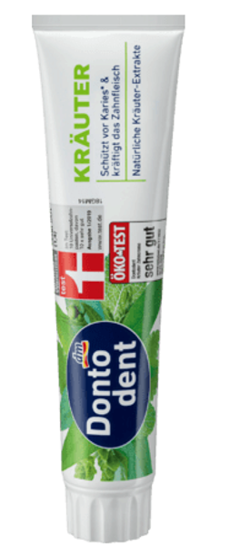 Dontodent zobu pasta ar augiem, 125 ml