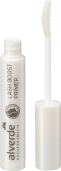 alverde dabas kosmētika dabīgo skropstu apjomu praimeris tušas pamatam, 10 ml