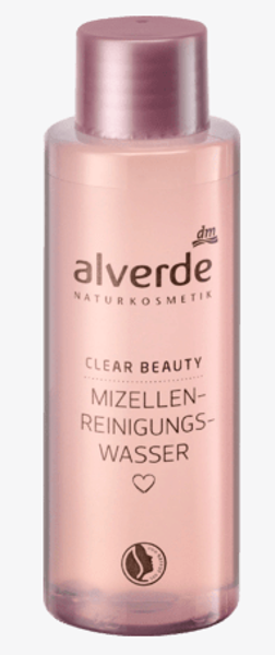 alverde dabas kosmētika clear beauty micelārais ūdens, 100 ml