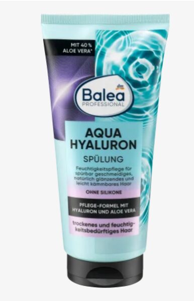 Balea Professonal kondicionieris Aqua Hyaluron, sausiem matiem, kuriem nepieciešams mitrums,200 ml