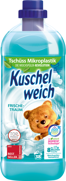 Kuschelweich veļas mīkstinātājs Frischetraum, 38 mazg.reizēm