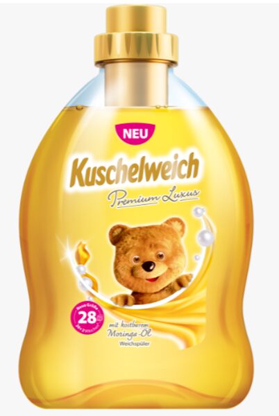 Kuschelweich Premium Luxus gold ar moringa eļļu, 28 mazg.reizēm