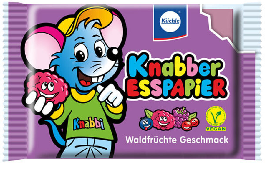 Küchle ēdamais papīrs ar meža ogu garšu 25g