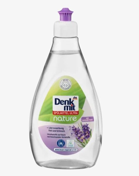 Denkmit Ultra nature trauku mazgāšanas līdzeklis ar lavandu smaržu, 500 ml