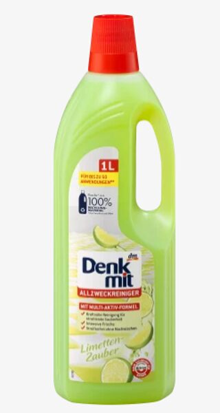 Denkmit universāls tīrīrīšanas līdzeklis ar laimu, 1 l