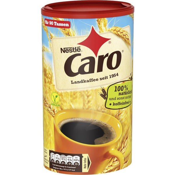 Nestle Caro bezkofeīna dabīga kafija no graudiem, 200 g 